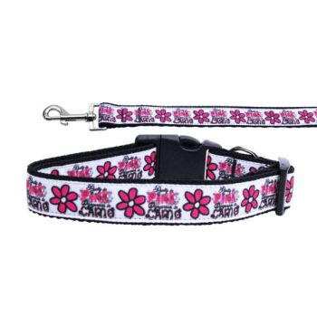Pet Dog & Cat Nylon Collar or Leash, "Dangerous in Camo"