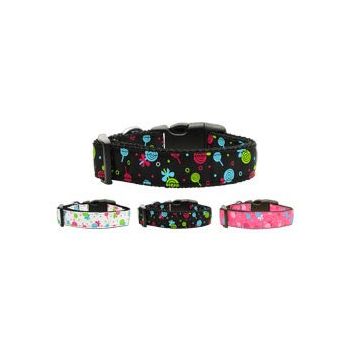 Pet Dog & Cat Nylon Collar or Leash, "Lollipops"