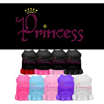 Pet Dog & Cat Dress Rhinestone, "Princess"