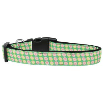Pet Dog & Cat Nylon Collar or Leash, "Heartspalooza"