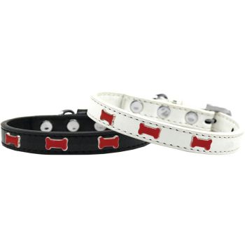 Dog, Puppy & Pet Widget Fashion Collar, "Red Bone"