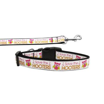 Pet Dog & Cat Nylon Collar or Leash, "Save The Hooters"