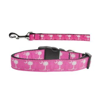 Pet Dog & Cat Nylon Collar or Leash, "Carolina Girl"