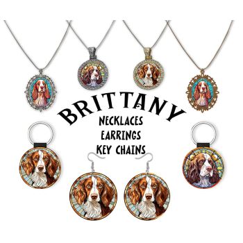 Brittany Jewelry - Stained Glass Style Necklaces, Earrings and more!