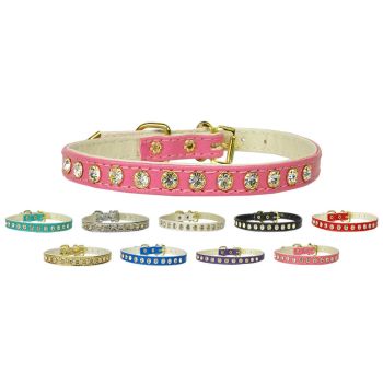 Dog, Puppy & Pet Collar, "#10 Clear Crystal Jewelry Set"