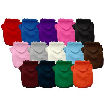 Blank, Plain Dog Cat Hoodie for Pets